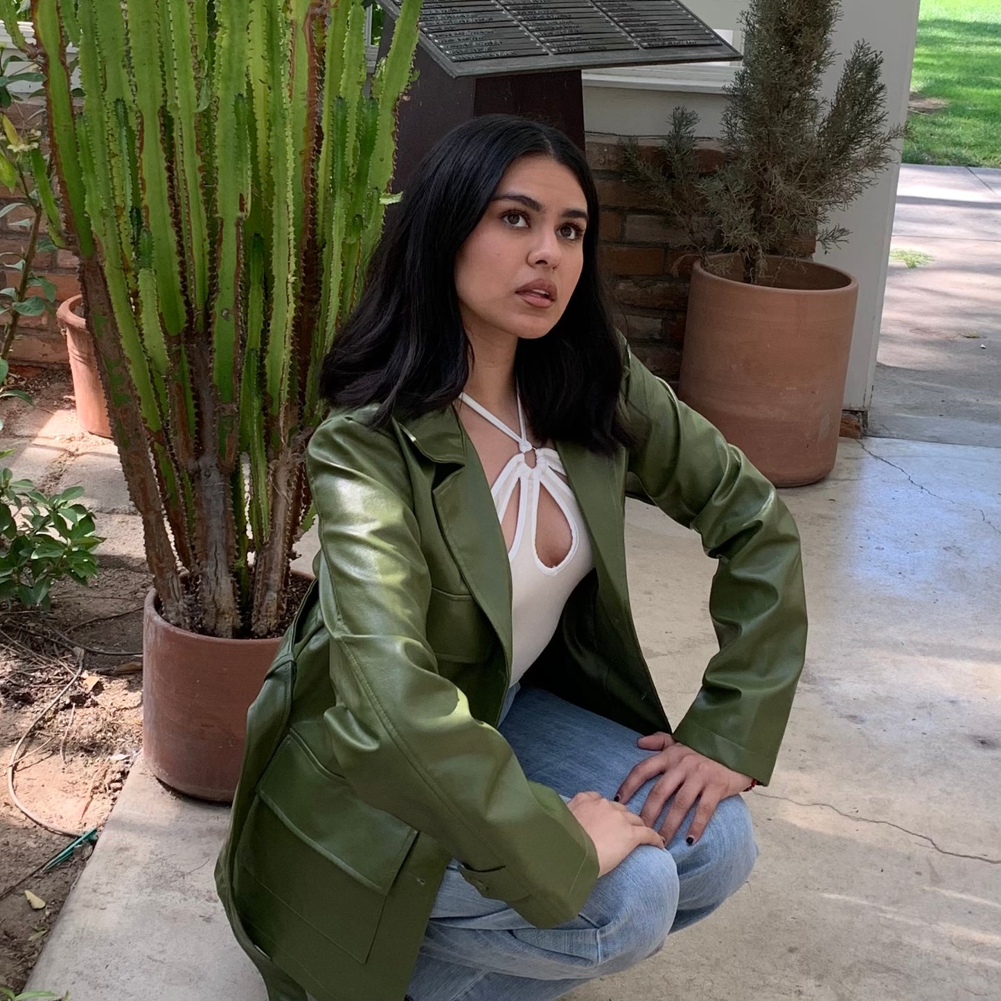 Avocado Green Jacket