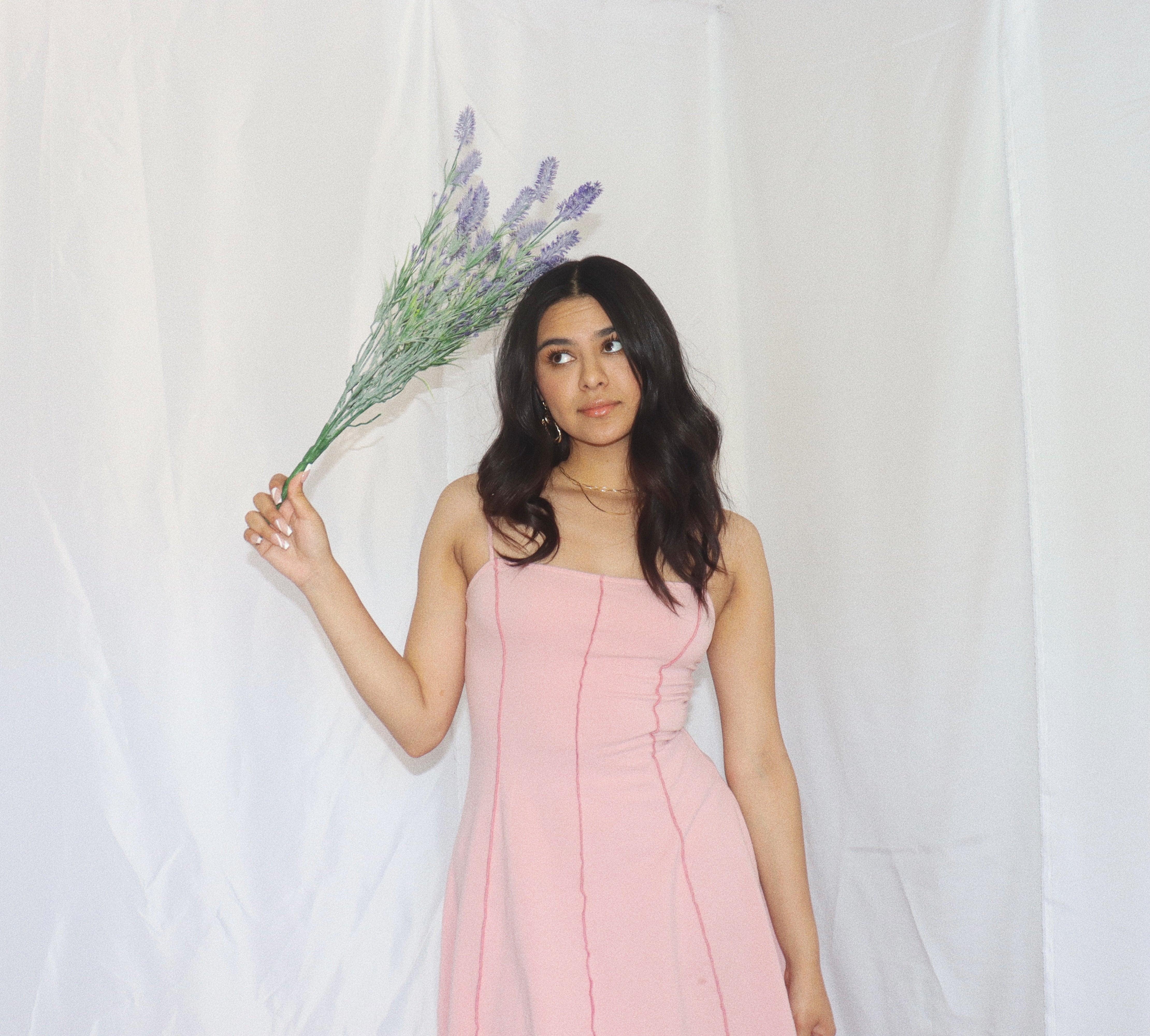 Pink cherry blossom clearance dress