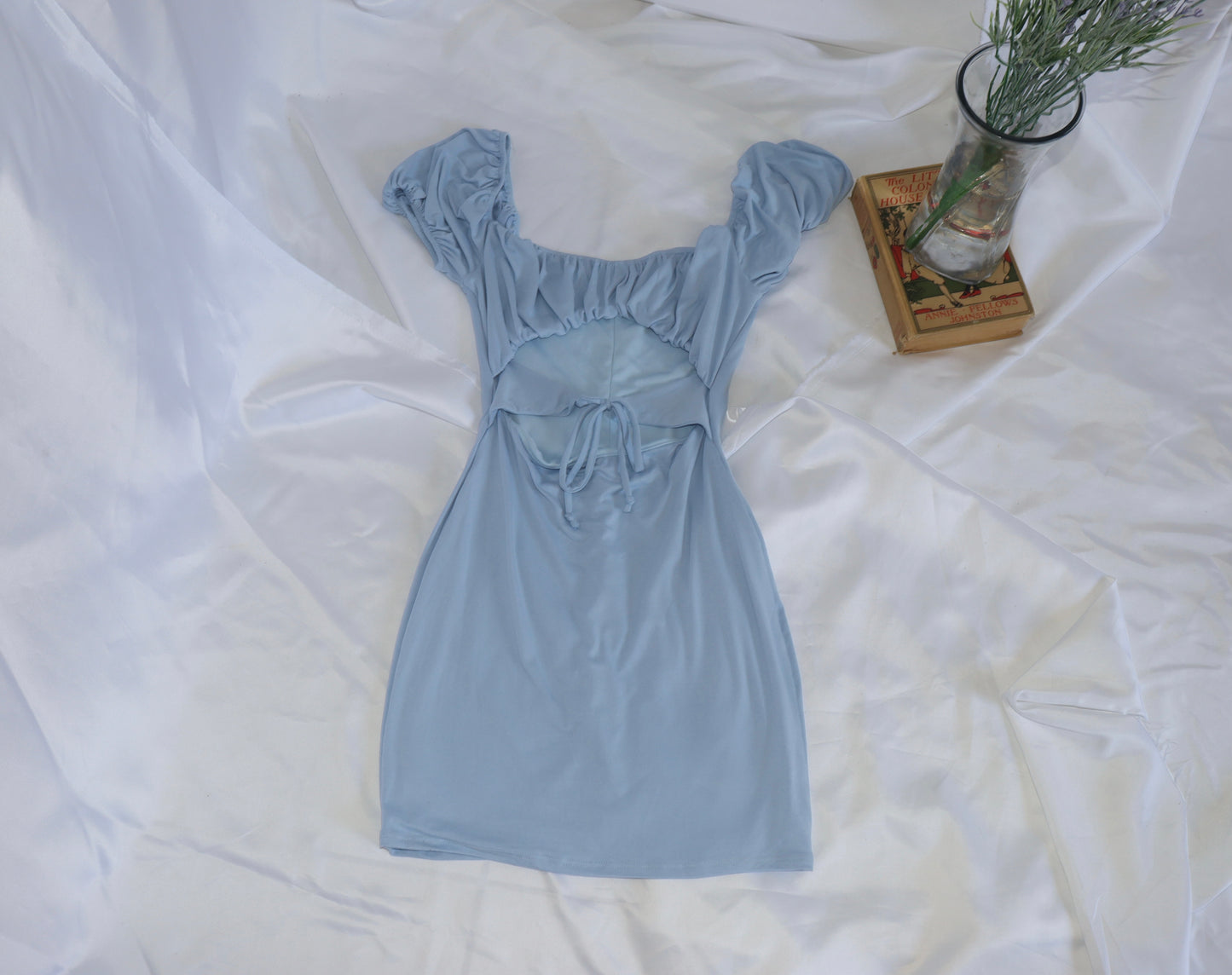 Baby Blue Sky Mini Dress